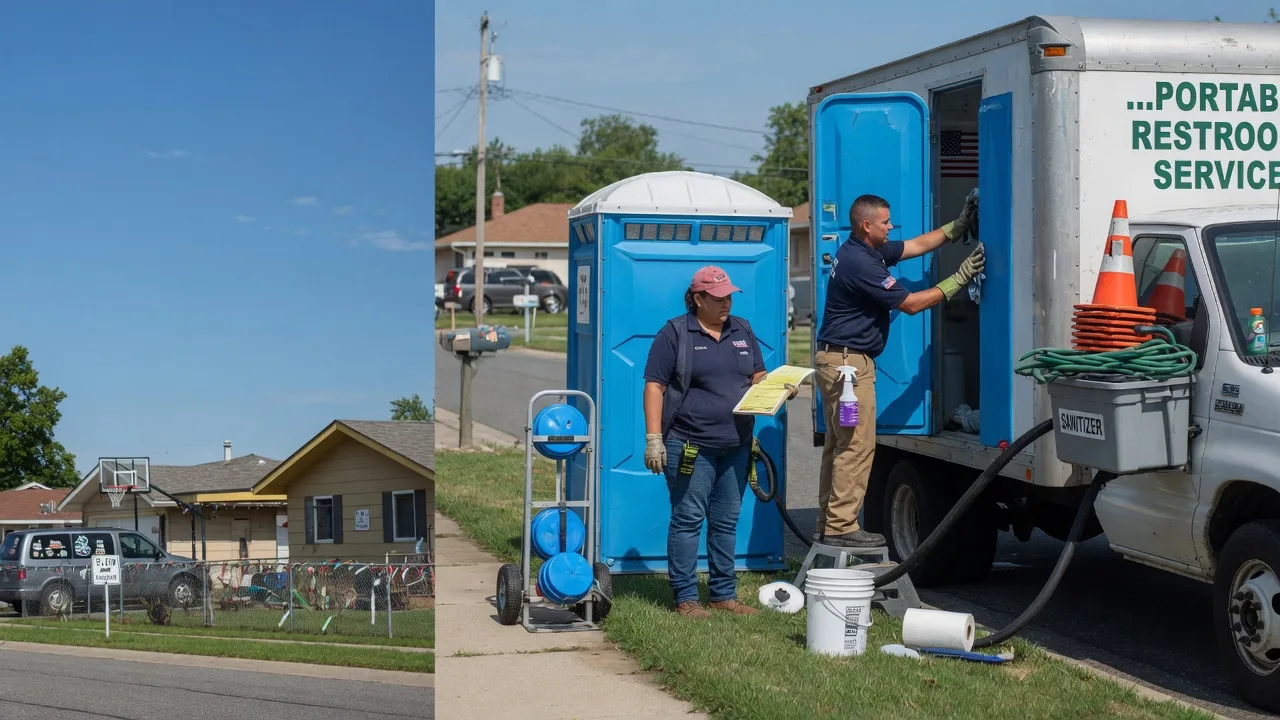 Portable Toilet Rental in Harrold, SD near me
